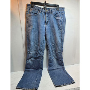 Women's Aura Blue Boot Cut Jeans Size 12